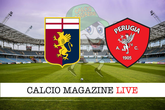 Genoa Perugia cronaca diretta live risultato in tempo reale