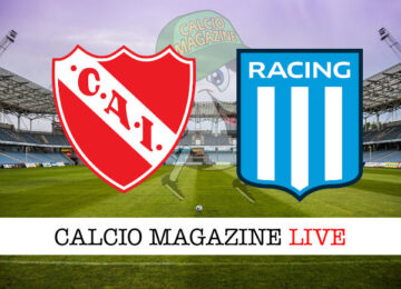 Indipendiente Racing Club cronaca diretta live risultato in tempo reale