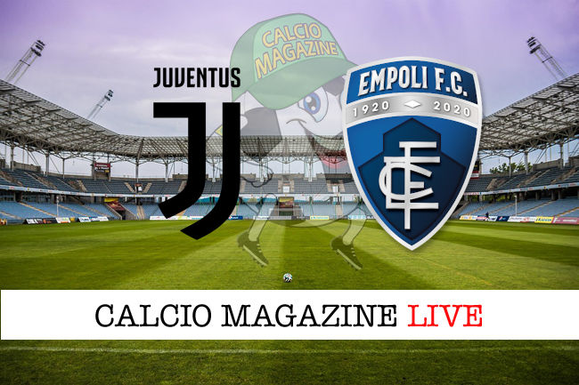 Juventus Empoli cronaca diretta live risultato in tempo reale