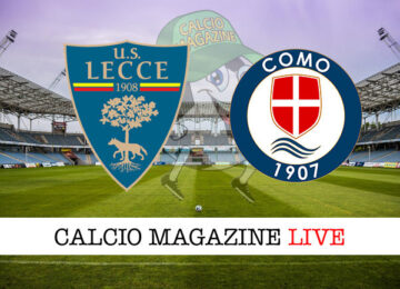 Lecce Como cronaca diretta live risultato in tempo reale