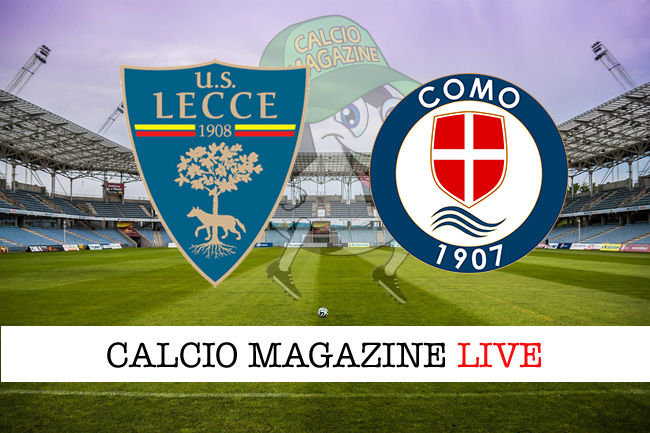 Lecce Como cronaca diretta live risultato in tempo reale