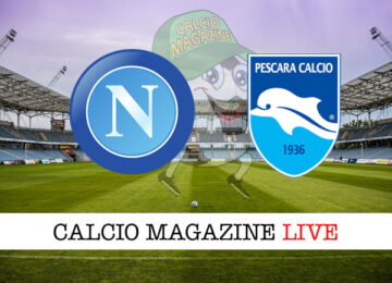 Napoli Pescara cronaca diretta live risultato in tempo reale