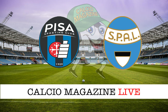 Pisa Spal cronaca diretta live risultato in tempo