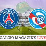 PSG Strasburgo cronaca diretta live risultato in tempo reale