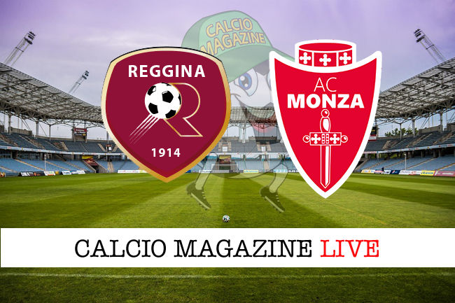 Reggina Monza cronaca diretta live risultato in tempo