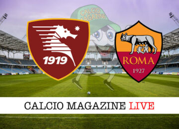 Salernitana Roma cronaca diretta live risultato in tempo reale