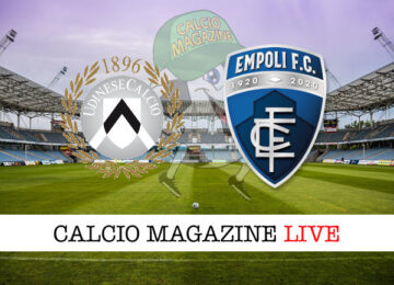 Udinese Empoli cronaca diretta live risultato in tempo reale