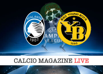 Atalanta Young Boys cronaca diretta live risultato in tempo reale
