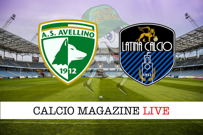 Avellino Latina cronaca diretta live risultato in tempo reale