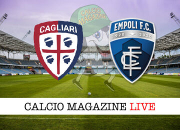 Cagliari Empoli cronaca diretta live risultato in tempo reale