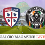 Cagliari Venezia cronaca diretta live risultato in tempo reale