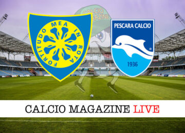 Carrarese Pescara cronaca diretta live risultato in tempo reale