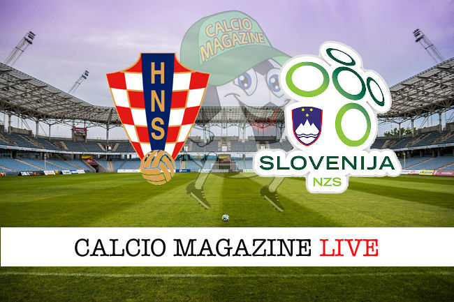 Croazia Slovenia cronaca diretta live risultato in tempo reale