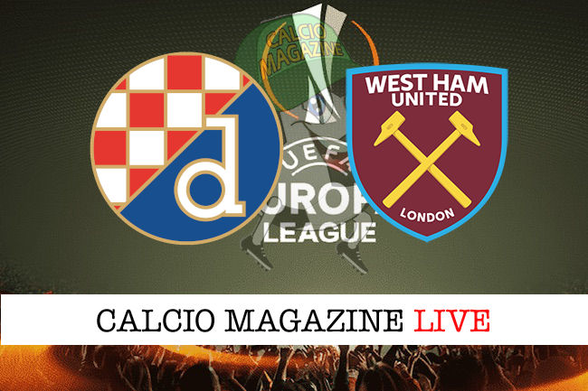 Dinamo Zagabria West Ham cronaca diretta live risultato in tempo reale