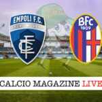 Empoli Bologna cronaca diretta live risultato in tempo reale