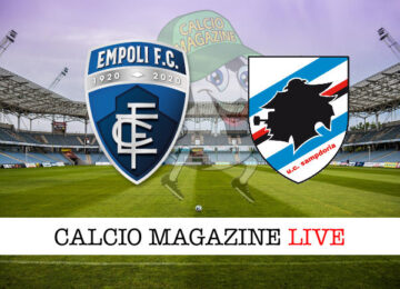 Empoli Sampdoria cronaca diretta live risultato in tempo reale