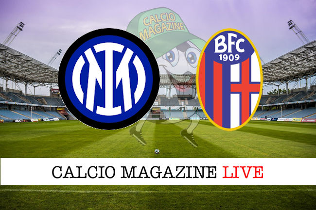 Inter Bologna cronaca diretta live risultato in tempo reale