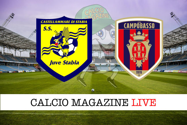 Juve Stabia Campobasso cronaca diretta live risultato in tempo reale