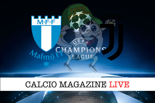 Malmo Juventus cronaca diretta live risultato in tempo reale