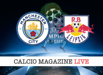 Manchester City Lipsia cronaca diretta live risultato in tempo reale