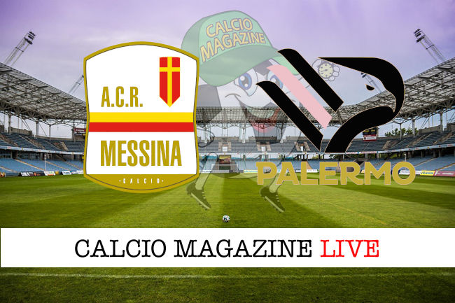 Messina Palermo cronaca diretta live risultato in tempo reale