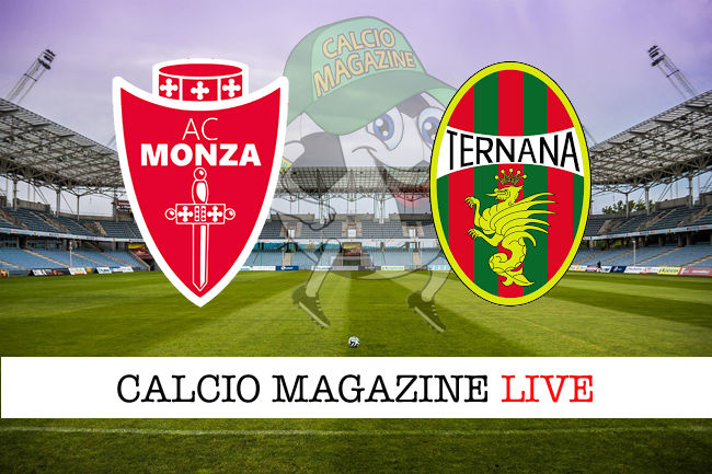 Monza Ternana cronaca diretta live risultato in tempo reale