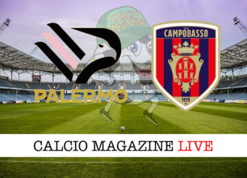 Palermo Campobasso cronaca diretta live risultato in tempo reale