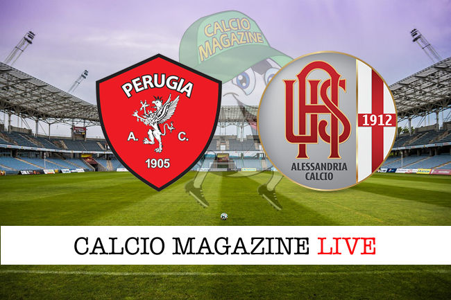 Perugia Alessandria cronaca diretta live risultato in tempo reale