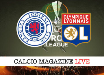 Rangers Lione cronaca diretta live risultato in tempo reale