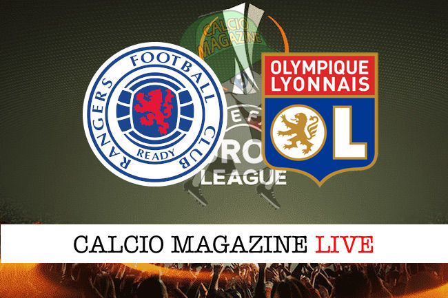 Rangers Lione cronaca diretta live risultato in tempo reale