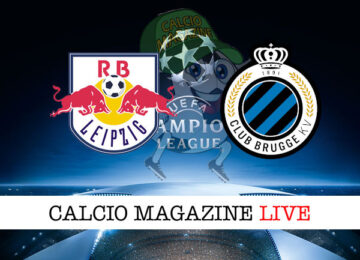 RB Lipsia Club Brugge cronaca diretta live risultato in tempo reale