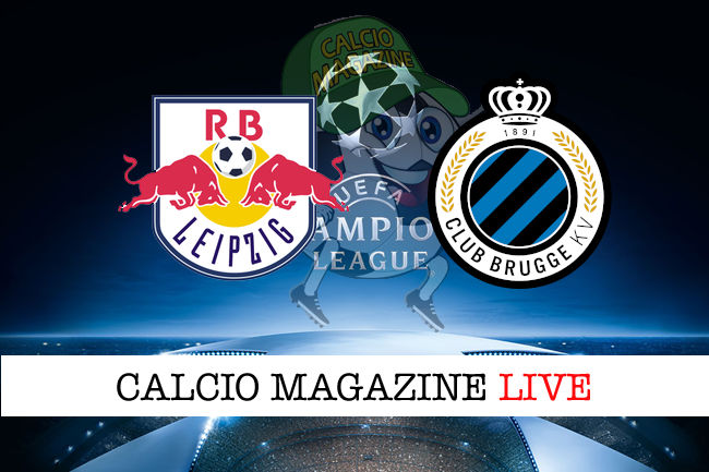 RB Lipsia Club Brugge cronaca diretta live risultato in tempo reale