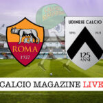 Roma Udinese cronaca diretta live risultato in tempo reale