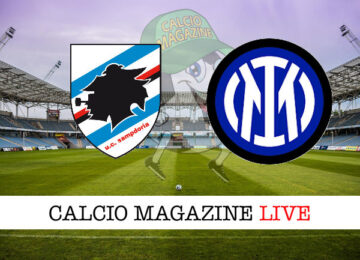 Sampdoria Inter cronaca diretta live risultato in tempo reale