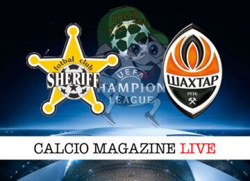 Sheriff Tiraspol Shakhtar Donetsk cronaca diretta live risultato in tempo reale