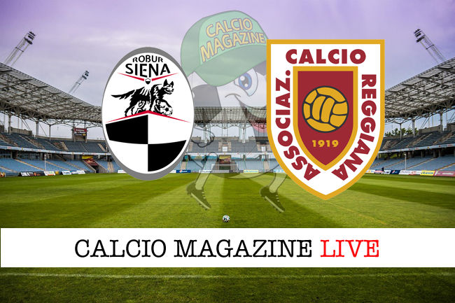 Siena Reggiana cronaca diretta live risultato in tempo reale