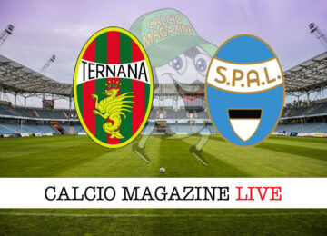 Ternana Spal cronaca diretta live risultato in tempo reale