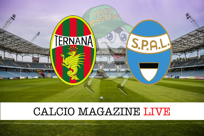 Ternana Spal cronaca diretta live risultato in tempo reale