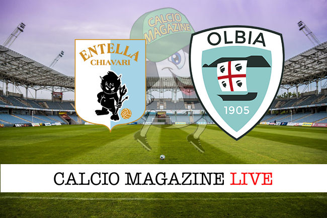 Virtus Entella Olbia cronaca diretta live risultato in tempo reale