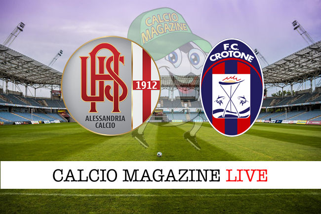 Alessandria Crotone cronaca diretta live risultato in tempo reale