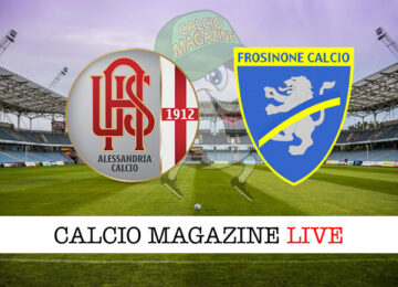 Alessandria Frosinone cronaca diretta live risultato in tempo reale