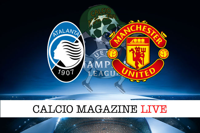 Atalanta Manchester United cronaca diretta live risultato in tempo reale