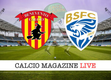 Benevento Brescia cronaca diretta live risultato in tempo reale