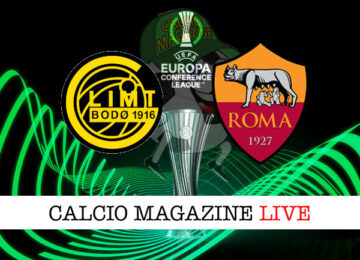 Bodo/Glimt Roma cronaca diretta live risultato in tempo reale