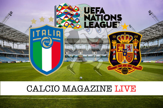 Italia Spagna Nations League cronaca diretta live risultato in tempo reale