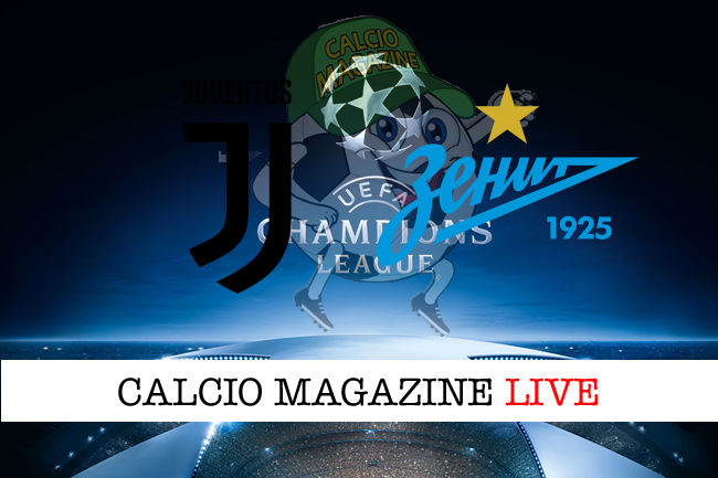 Juventus Zenit cronaca diretta live risultato in tempo reale