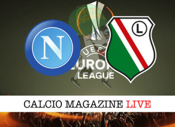Napoli Legia Varsavia cronaca diretta live risultato in tempo reale
