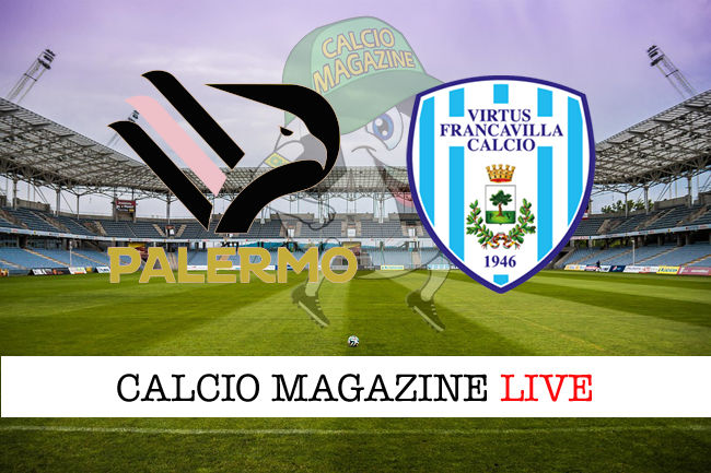 Palermo Virtus Francavilla cronaca diretta live risultato in tempo reale