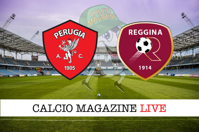Perugia Reggina cronaca diretta live risultato in tempo reale