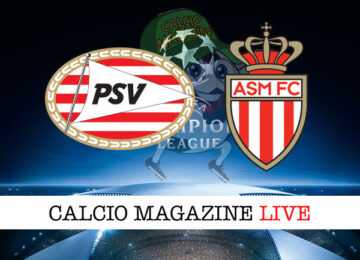 PSV Eindhoven Monaco cronaca diretta live risultato in tempo reale